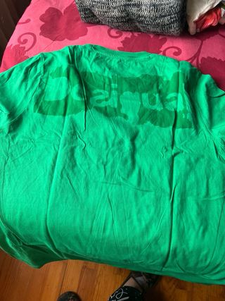 Camiseta Desigual M Hombre Verde