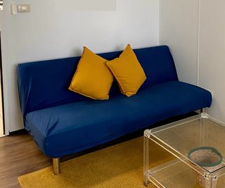 Sofá Cama Clic Clac Azul 105cm