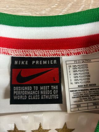 Maglia Italia Anni 90 Firmata Cannavaro Nike