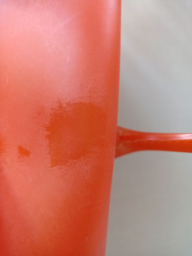 Borsa Maxima Milano Gomma Arancione