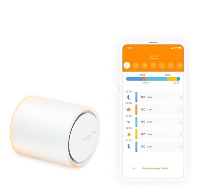 Dos Uds Netatmo Válvula Termostática Inteligentes