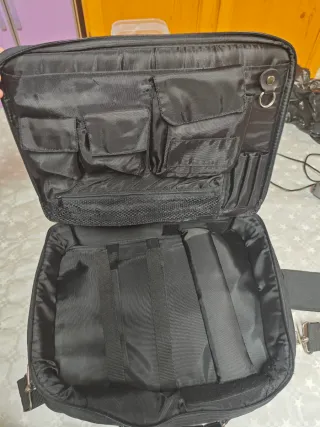 Maletín ordenador negro