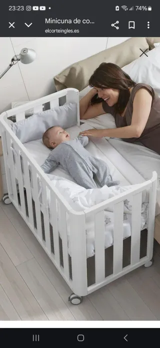 Minicuna colecho 50x90 Doco Cotinfant