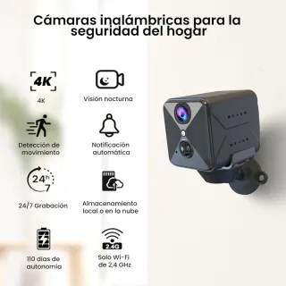Mini cámara 4K - Nueva y sin abrir.