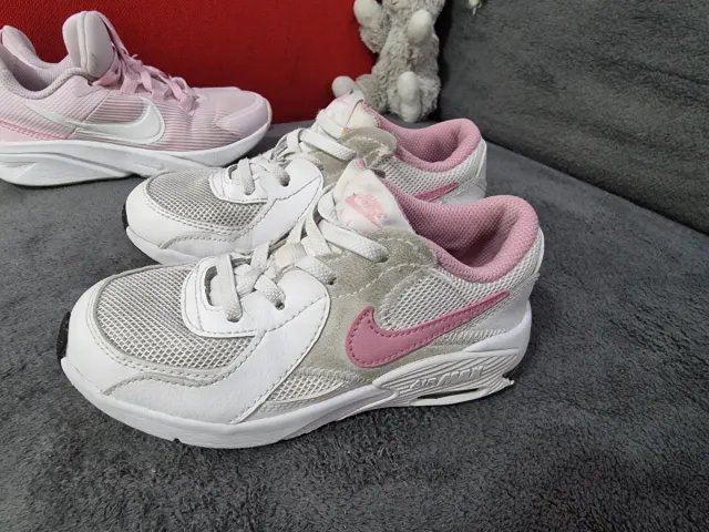 3 pares de zapatillas Nike Rosas Niña