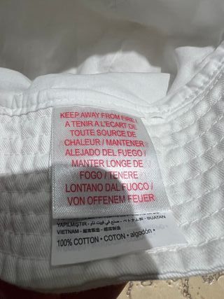 Gorro bucket Jordan blanco YOUTH