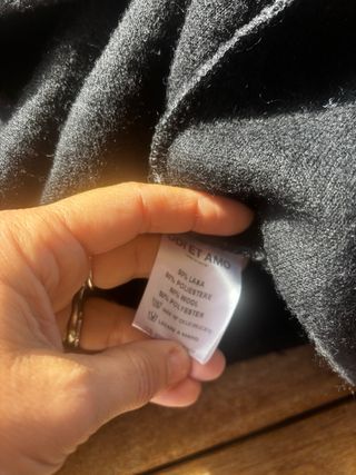 Cappotto Odi et Amo patch Tg. Unica nero