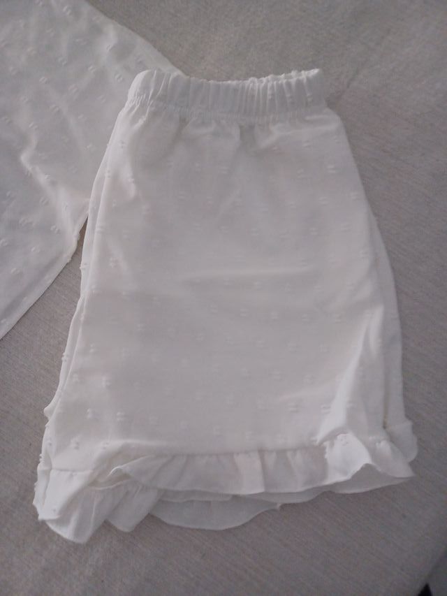 Pijama de tirantes blanco mujer nuevo