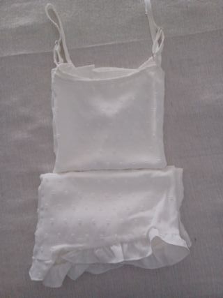 Pijama de tirantes blanco mujer nuevo