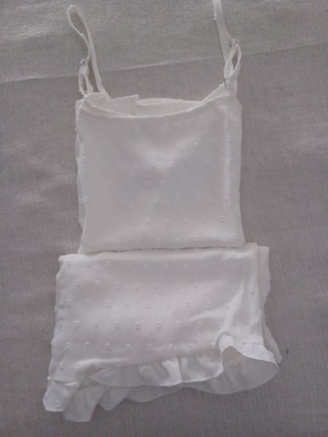 Pijama de tirantes blanco mujer nuevo