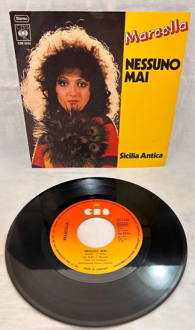 Marcella - Nessuno Mai / Sicilia Antica Vinile