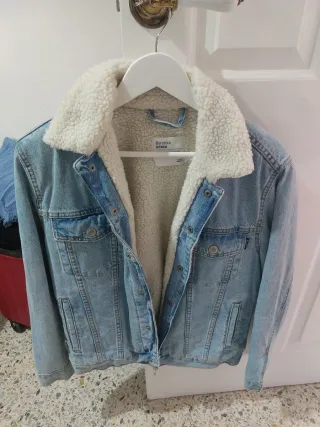 Chaqueta tejana Bershka forrada