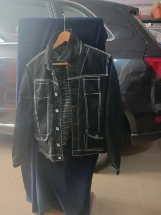 Chaqueta tejana Desigual negra