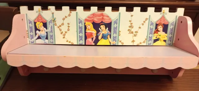 Estantería perchero infantil princesas Disney