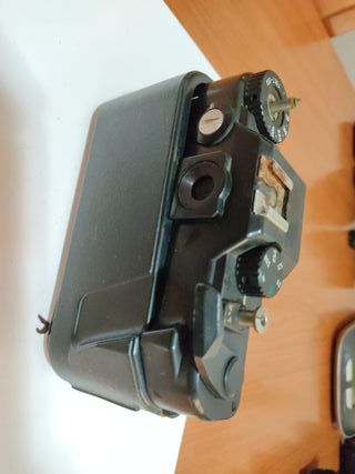 Cámara analógica Zenit 122K Negra