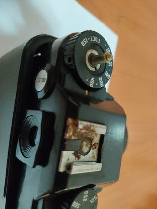 Cámara analógica Zenit 122K Negra