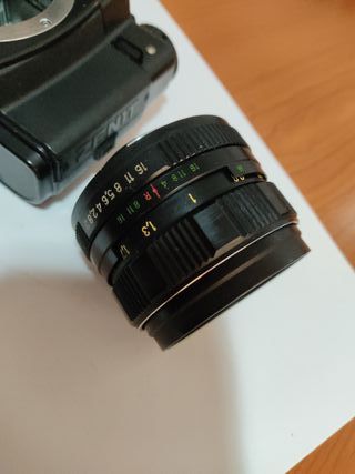 Cámara analógica Zenit 122K Negra