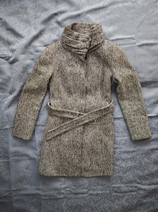 Cappotto Zara grigio taglia L