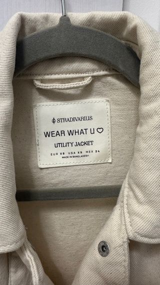 Chaqueta vaquera overside