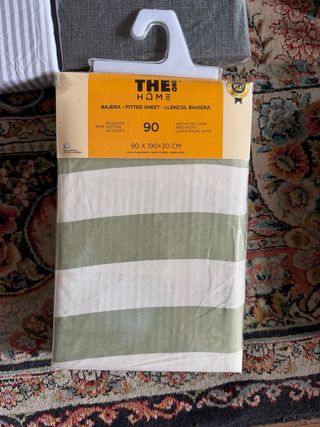 Sábana Bajera Cama 90cm Algodón cada uno 6€