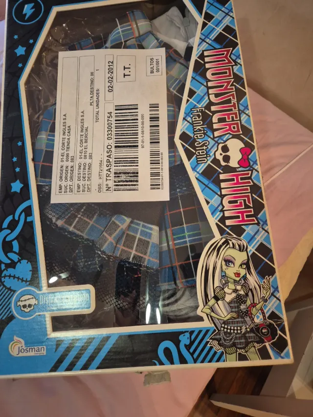 Disfraz Monster High Frankie Stein Talla Única