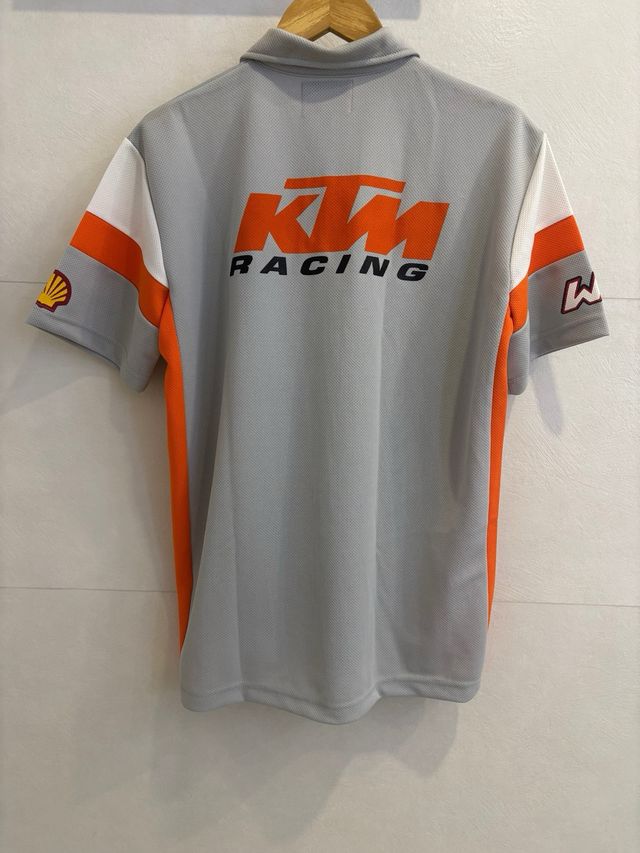 Polo KTM Racing Gris Naranja Talla L
