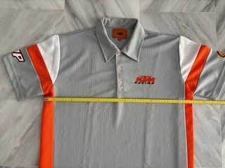 Polo KTM Racing Gris Naranja Talla L