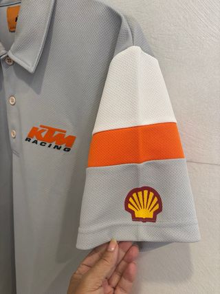 Polo KTM Racing Gris Naranja Talla L