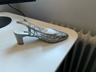 Zapatos fiesta color plata