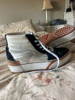 Zapatillas Vans Plataforma Talla 40