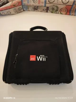 Funda Negra para Wii Square One