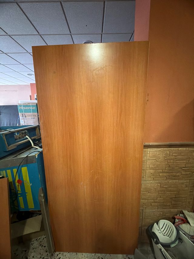 Escritorio de madera