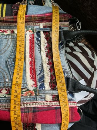 Bolso Desigual Grande Vaquero Patchwork