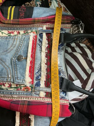 Bolso Desigual Grande Vaquero Patchwork