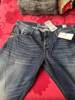 Pantalón vaquero Desigual azul hombre Talla M