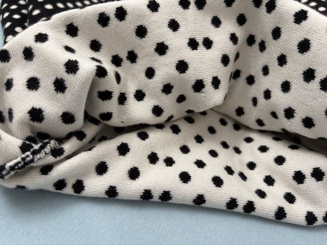 Gonna a pois artigianale - tg XS