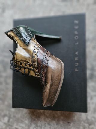 Zapatos de tacón Pura López