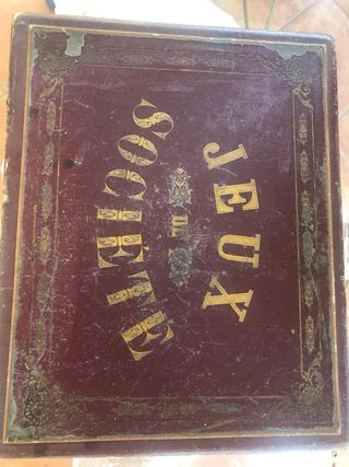 Scatola da gioco “Jeux de Sociéte”