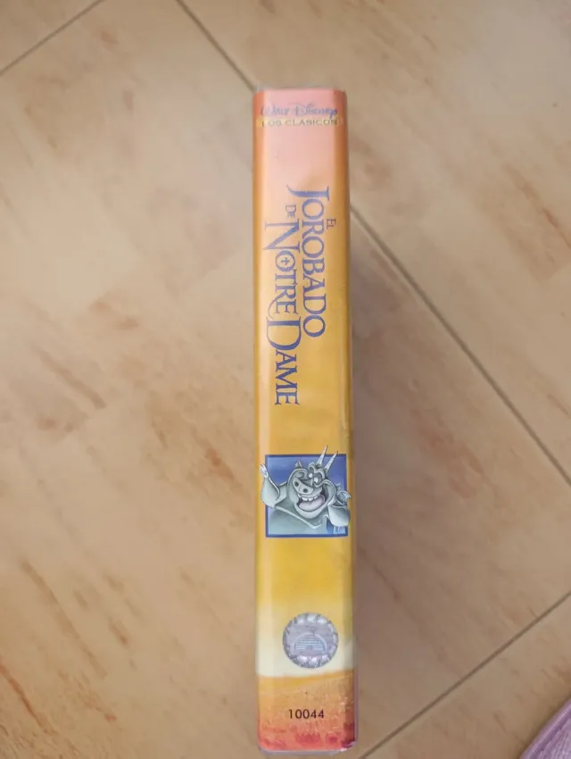 VHS El Jorobado de Notre Dame Walt Disney