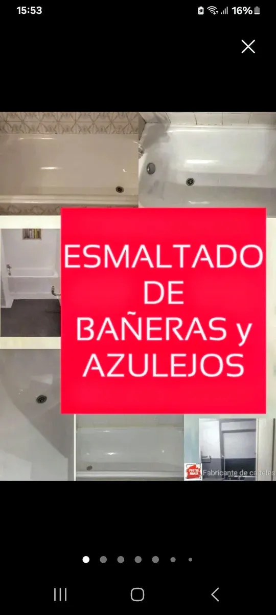 ESMALTADO DE BAÑERAS AZULEJOS Y DEMAS SANITARIOS 