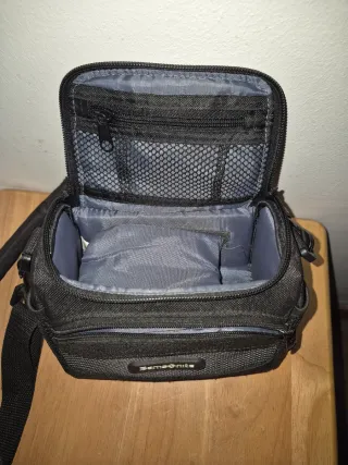 Bolso Cámara Fotos Samsonite Negro