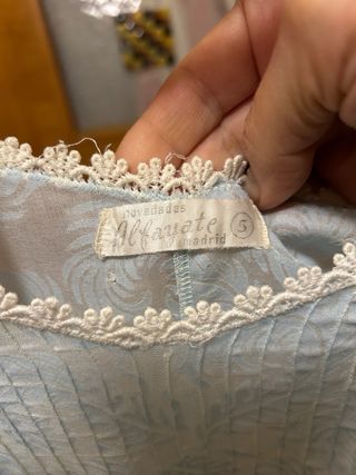 Conjunto camisón y bata vintage 1959