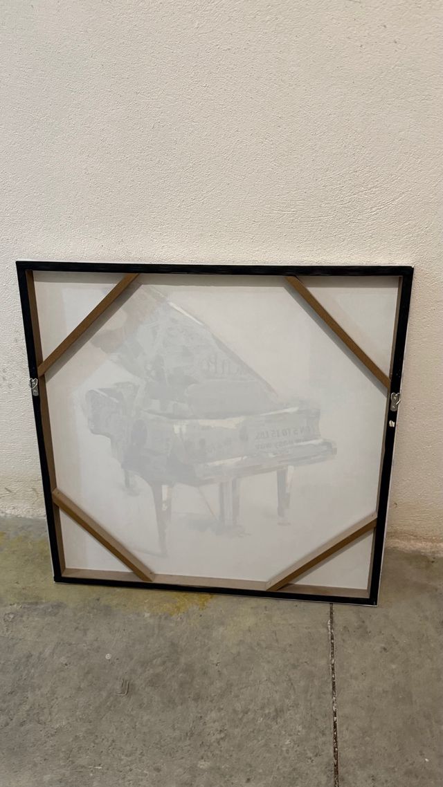 Cuadro Piano Multicolor