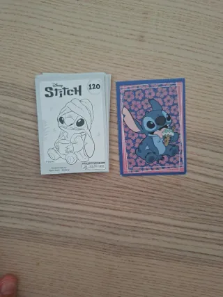 Cromos Álbum Stitch ScrapBook (Pegatinas) Panini