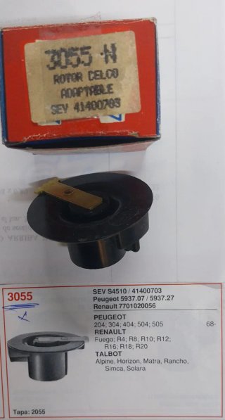 LOTE de Rotor Distribuidor de corriente.