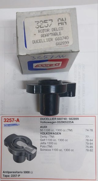 LOTE de Rotor Distribuidor de corriente.