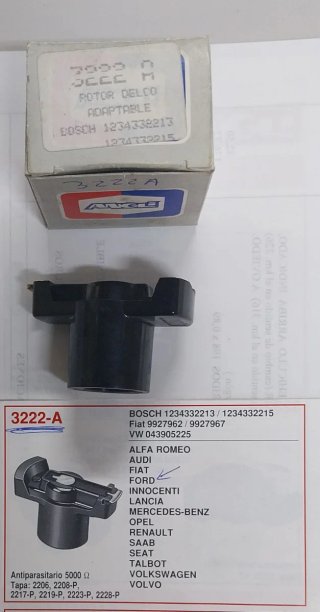 LOTE de Rotor Distribuidor de corriente.