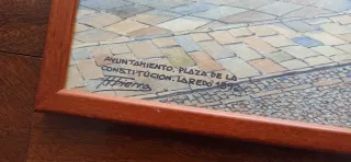 4 cuadros acuarelas F. Hierro Laredo