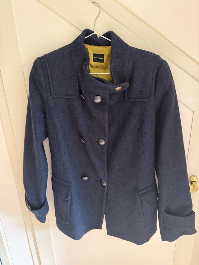 Caban Penny Black 100% Lana Blu