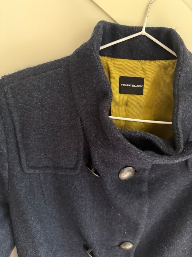 Caban Penny Black 100% Lana Blu